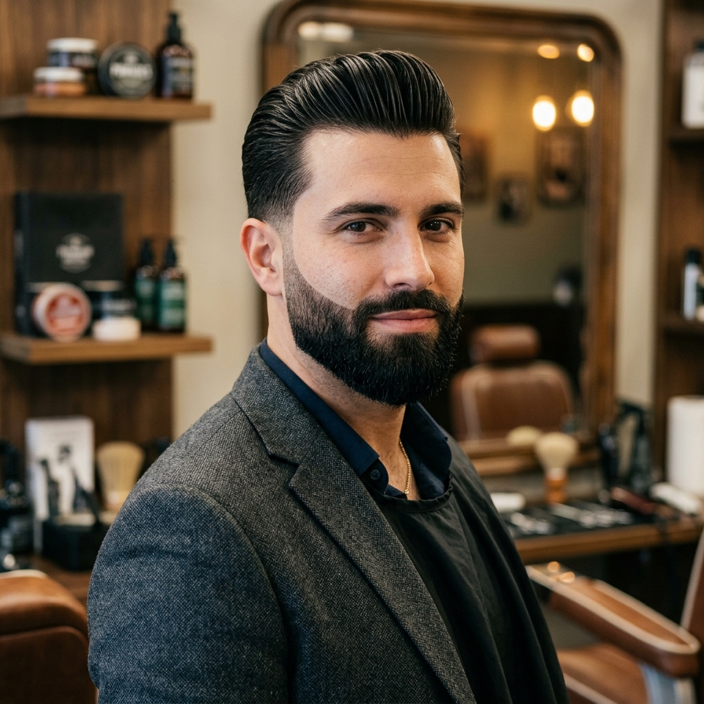 Barba Alinhada & Estilo